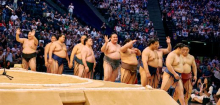 Sumo in Paris: Wie klug die stärksten Männer der Welt ihre Kraft einsetzen