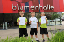 Blumenhalle St. Veit: Abschlussveranstaltung vom Klub der klugen Köpfe