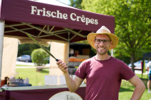 Streetfood-Angebot: Max Weichert bringt Crêpes und Galettes nach Trofaiach 