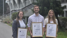 IZS študentom ljubljanske fakultete za gradbeništvo in geodezijo podelil najvišja priznanja