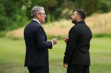 Voditelji G7, vključno s Trumpom, podprli Ukrajino. Kijevu licence za rakete dolgega obsega.
