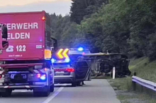 In der Nacht: Sekundenschlaf löste Unfall auf Südautobahn aus 
