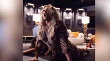 Schlagerstar: Unter Fluchen und Stöhnen: Helene Fischer teilt hartes Tour-Workout im Netz