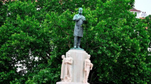 Karl-Lueger-Denkmal in Wien: Das 3,5-Grad-Ziel ist erreicht