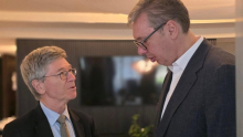 VUČIĆ SA DžEFRIJEM SAKSOM: Srbija ima istorijsku šansu da postane deo zajedničkog EU tržišta