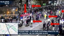 RAZOTKRIVANjE MONSTRUOZNE ZAVERE: RTS objavio rekonstrukciju događaja od 15. marta (VIDEO)