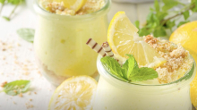 Schnell und lecker : Blitz-Rezept für den Sommer: Erfrischende Zitronencreme im Glas