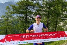 Extrem! Johannes Ebner gewann den härtesten Triathlon Österreichs