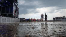 Festival: Southside-Besucher trotzen erneut Regen und Gewittern