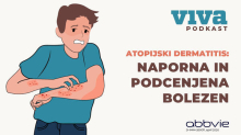 Viva podkast Atopijski dermatitis: naporna in podcenjena bolezen