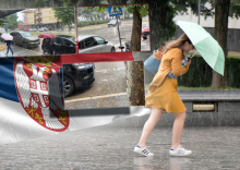 NEVREME SE SRUČILO NAKON SPARINE U OVA DVA GRADA: Kiša lila kao iz kabla, RHMZ od jutros niže upozorenja! Evo kada i gde kreće OLUJNI UDAR (FOTO)