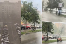 POGLEDAJTE SNIMKE SNAŽNOG NEVREMENA KOJE TUTNJI SRBIJOM Tuče grad na sve strane, Novi Sad već u olujnoj zoni! Izdato UPOZORENJE ZA BEOGRAD