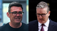 Burnham glavni kandidat za naslednika Starmerja, ki je napovedal odstop