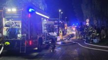 Brände: Gießerei-Halle in Isselburg brennt - am Morgen gelöscht