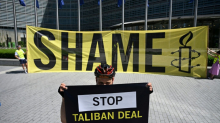 Taliban-Vertreter erstmals zu Gesprächen mit der EU über Abschiebungen in Brüssel