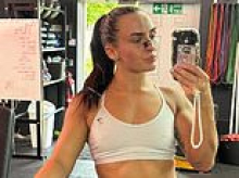 Killer personal trainer, 26, repeatedly ran over football lover after failing to defrost her windscreen - and then dismissed him as a 'smackhead' as he lay dying under her car