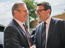 Andy Burnham's team 'flapping' with panic as they scramble to prepare for government after praying Keir Starmer would give them more time before departing Downing Street