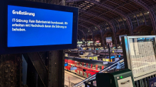 Bahnstörung: Viele Zugreisende am Hamburger Hauptbahnhof gestrandet