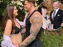 Revealed: How Adam Peaty sent a 'very formal text' to his estranged mother to tell her his wife Holly Ramsay is pregnant - and what it means for the feud that has divided their families