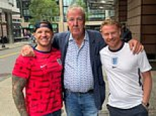 Jeremy Clarkson gives away two World Cup tickets to lucky England fans ahead of Ghana clash in Boston