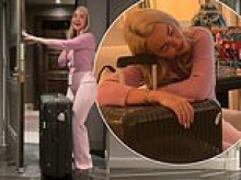 Jordan Pickford's wife Megan is finally reunited with her suitcase ahead of England's second World Cup match after airline lost her luggage