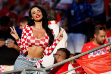 Ivana Knöll: Kroatiens berühmtester Fan sorgt bei der WM für Aufsehen