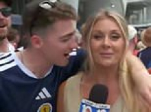 Miami TV reporter learns the hard way after trying to interview drunk Scottish World Cup fans live on air