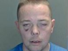 Career criminal jailed for third time in 18 months tells court he is suing police after he was knocked off his bike by an officer in a patrol car who tried to stop him