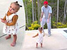 Parenting influencer's adorable two-year-old daughter dies in horror accident at Georgia family home... as haunting video emerges