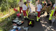 Schwerer Unfall: Zwei E-Scooter-Fahrer bei Unfall schwer verletzt
