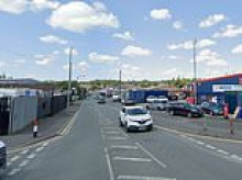 Newborn baby girl is found dead on industrial estate rubbish tip - as police launch urgent hunt for mother