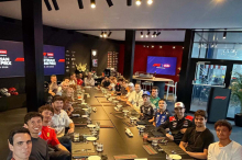 Österreicher dabei: Gemeinsames Essen aller Formel-1-Fahrer in Spielberg