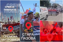 SRBIJA POBEĐUJE! POGLEDAJTE VELIČANSTVENE PRIZORE ŠIROM ZEMLJE Građani koji pešače do Beograda na skup demonstrirali snažno jedinstvo! Od Mitrovice do Pazove