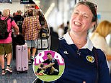 The long goodbye. Tartan Army foot soldiers begin journey home as team's hopes hang by a thread