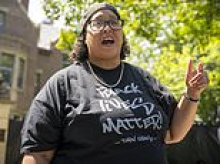 Vile BLM activist calls for dog owners to let their pets urinate on 'white Christian graves'