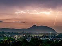 Electrifying! After the heatwave, country hit by more than 41,000 lightning strikes in 24 hours