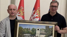 SRBIJA MOJA PORODICA Vućić se zahvalio Knežveiću na poklonu i dolasku na predstojeći skup