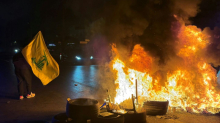 Hisbollah-Anhänger protestieren in Beirut gegen Libanon-Israel-Abkommen