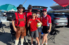 Fans in Kansas City: Tailgating nach guter, alter US-Tradition