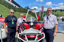 Formel 1: Vom Löschquad bis zur Hubschrauber-Landung – ein solcher Feuerwehreinsatz ist einmalig
