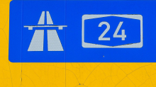 Staugefahr: Brückenbauarbeiten auf A24 - Nur eine Spur je Richtung frei