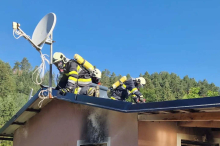 Eberndorf: Platzwart musste nach Brand auf FKK-Gelände ins Krankenhaus
