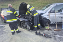 B 320 gesperrt: Vier Verletzte bei Frontalcrash in Wörschach