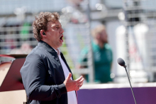 Formel 1 in Spielberg: Jonas Kaufmann erlebte eine Weltpremiere