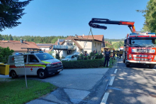 Vorau: Pkw-Lenker krachte unterzuckert in eine Hauswand