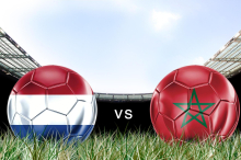 Fußball-WM: Das Sechzehntelfinale Niederlande gegen Marokko jetzt live
