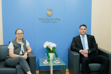 Izraelska veleposlanica v Sloveniji Ruth Cohen-Dar obiskala državni zbor