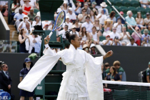 Naomi Osaka begeistert mit ihrem „Kill-Bill-Kimono“ in Wimbledon