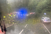 Unwetter in Kärnten: Feuerwehreinsätze und eine verletzte Person