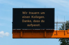 Trauer um Asfinag-Mitarbeiter: „Hinter jeder Warnweste steht ein Mensch“